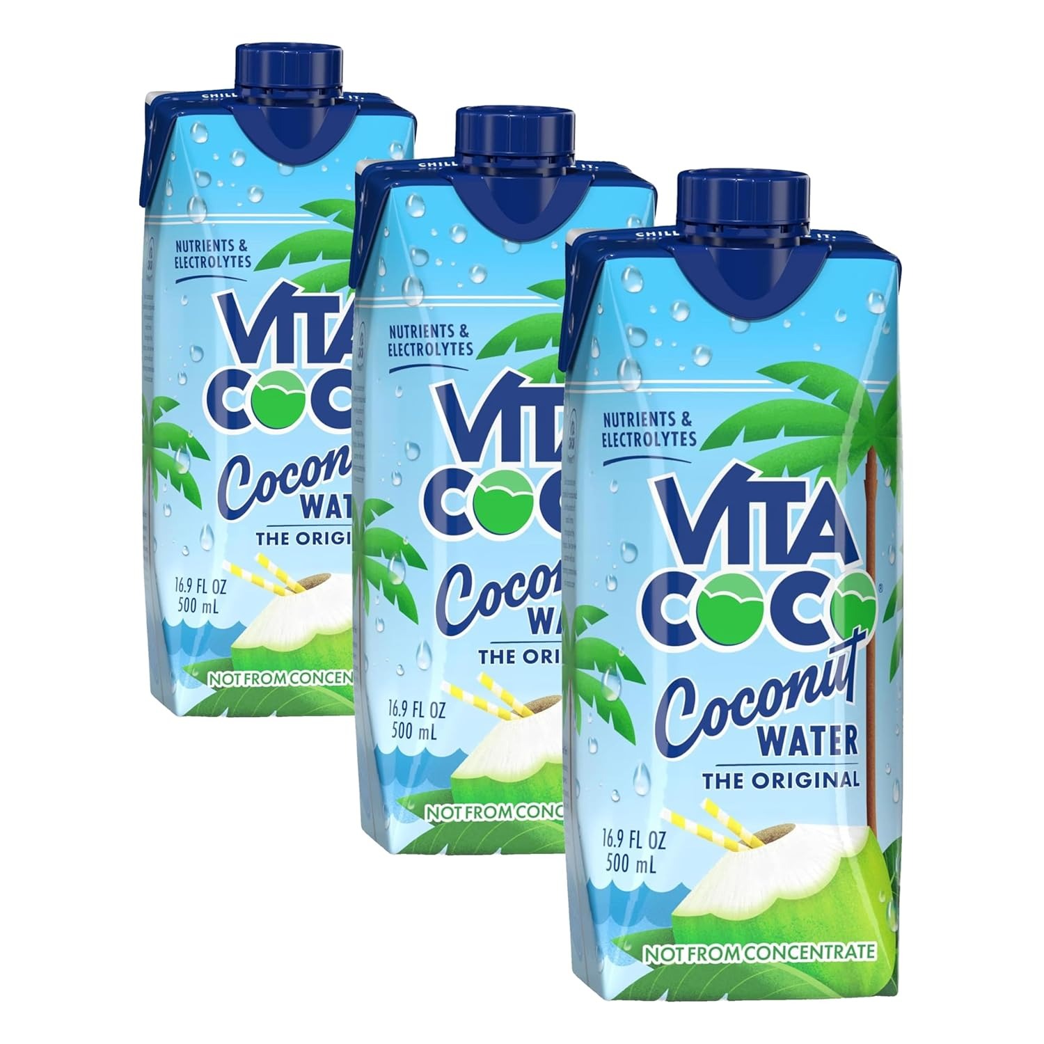 Plain Coconut Water (Whole Foods 365, Vita Coco, etc.)